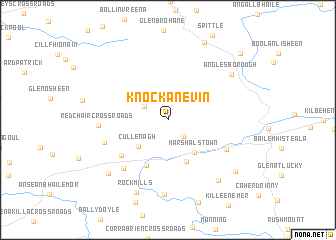 map of Knockanevin