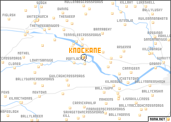 map of Knockane