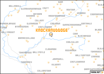map of Knockanuddoge