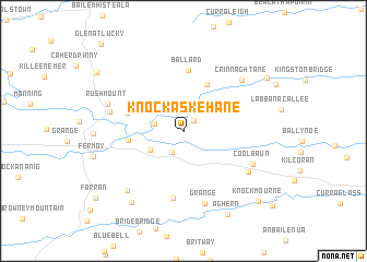 map of Knockaskehane