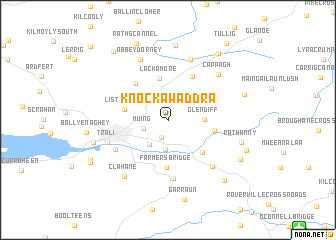 map of Knockawaddra