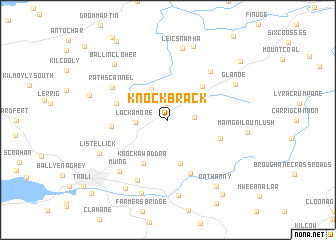 map of Knockbrack