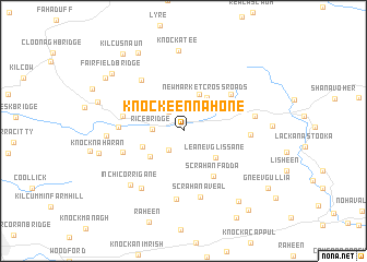 map of Knockeennahone