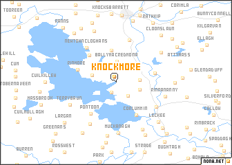 map of Knockmore