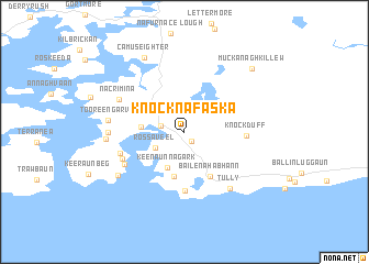 map of Knocknafaska