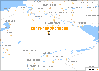 map of Knocknafreaghaun