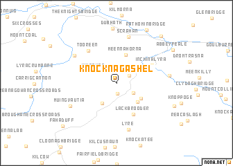 map of Knocknagashel