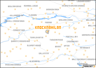 map of Knocknahilan