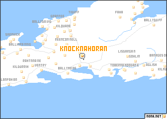 map of Knocknahoran