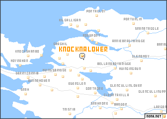 map of Knocknalower