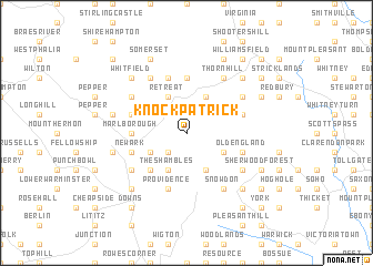 map of Knockpatrick