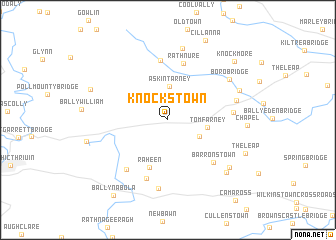 map of Knockstown