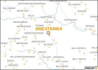 map of Knocktopher