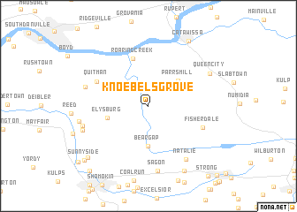 map of Knoebels Grove