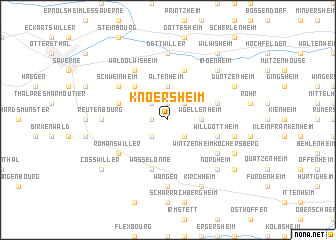 map of Knoersheim