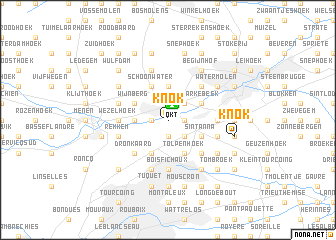 map of Knok