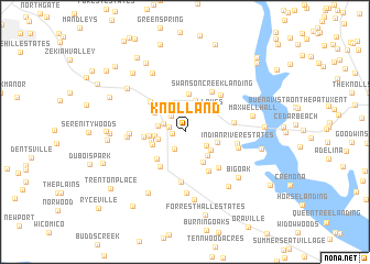 map of Knolland