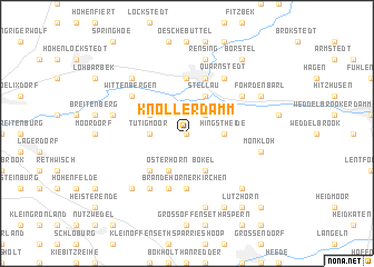 map of Knöllerdamm