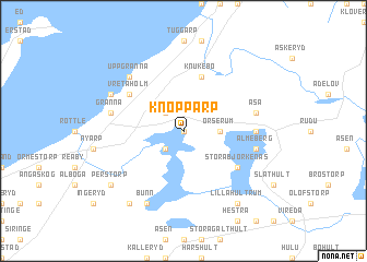 map of Knopparp