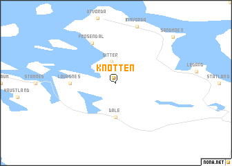 map of Knotten