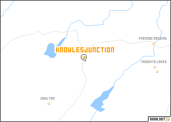 map of Knowles Junction