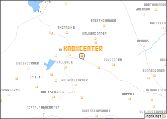 map of Knox Center