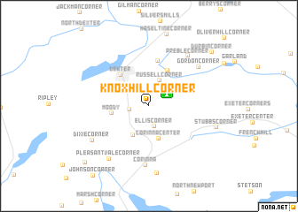 map of Knox Hill Corner