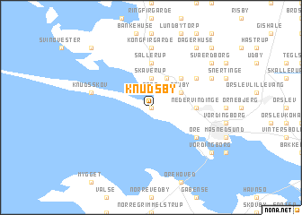 map of Knudsby