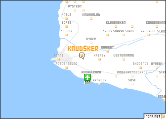 map of Knudsker