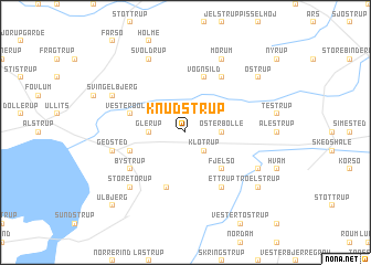 map of Knudstrup