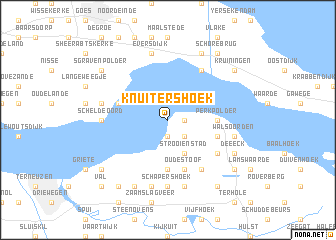 map of Knuitershoek