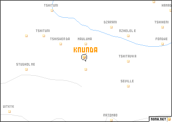 map of Knunda