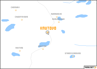 map of Knutovo