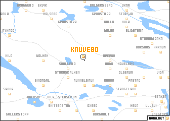 map of Knuvebo