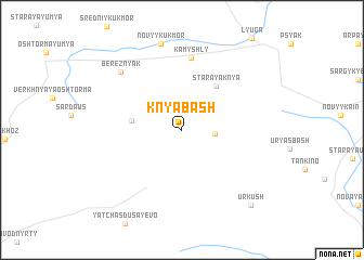 map of Knya-Bash