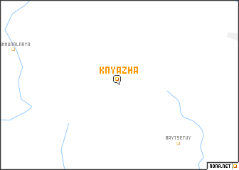 map of Knyazha