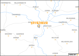 map of Knyazhevo