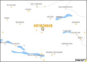 map of Knyazhevo