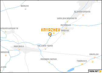 map of Knyazhev