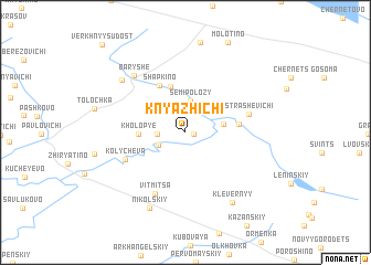 map of Knyazhichi