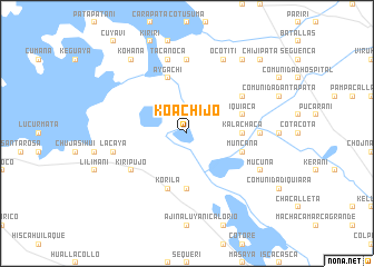 map of Koachijo