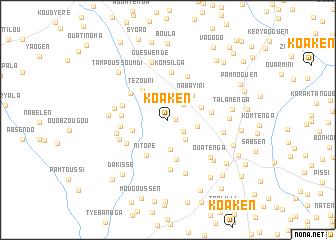 map of Koaken