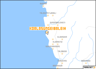 map of Koālā Sungēi Baleih