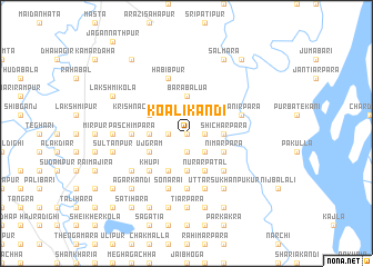 map of Koālikāndi