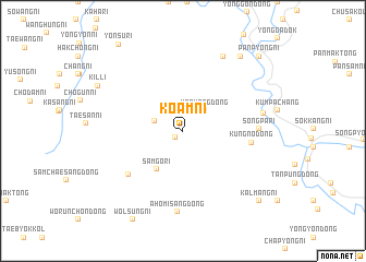 map of Koam-ni