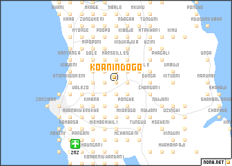 map of Koani Ndogo