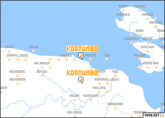 map of Koanumbo