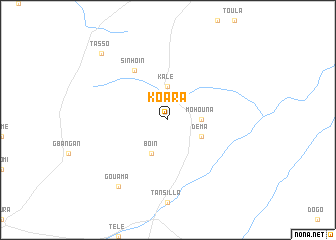 map of Koara