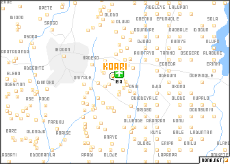 map of Koari