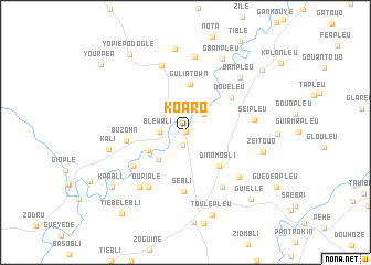 map of Koaro